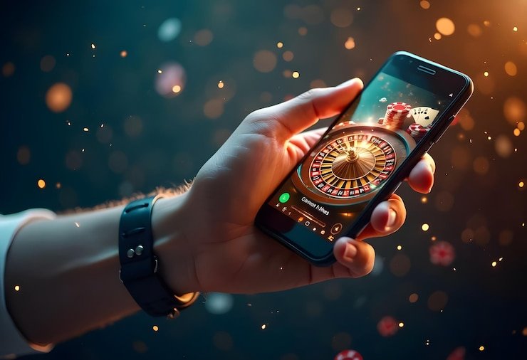 Ilustrasi perlindungan data dan privasi pengguna di platform hiburan digital